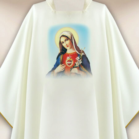 Ornat z wizerunkiem fotograficznym „Serce Maryi”