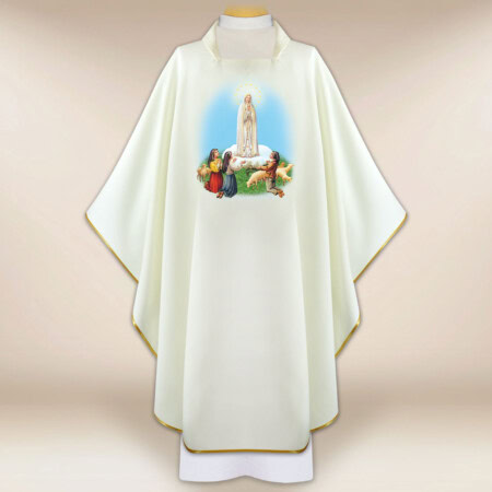 Ornat z wizerunkiem fotograficznym „Matka Boża Fatimska”