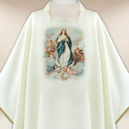 Ornat z wizerunkiem fotograficznym „Matka Boża Niepokalana”