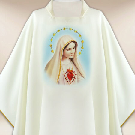 Ornat z wizerunkiem fotograficznym „Matka Boża Niepokalana”