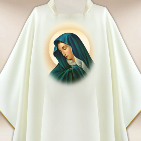 Ornat z wizerunkiem fotograficznym „Matka Boża Niepokalana”