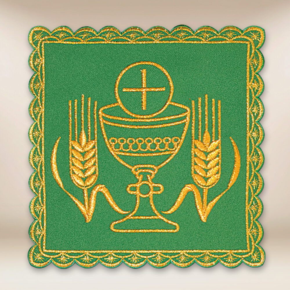 Palka haftowana czerwona