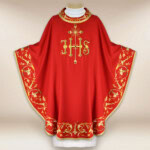 Ornat haftowany „Sacra Flora” ecru