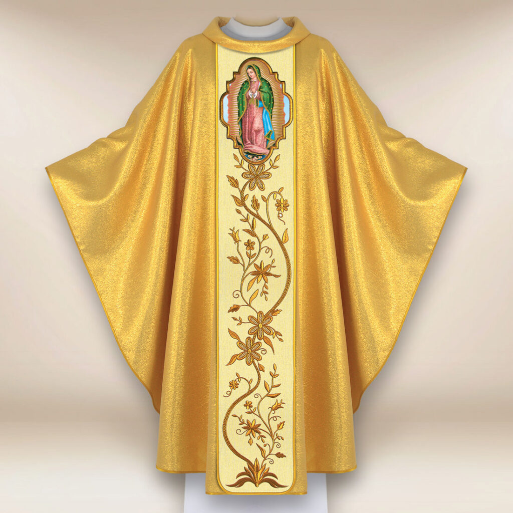 Ornat z wizerunkiem Matka Boża z Guadelupe