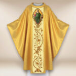 Ornat z wizerunkiem Św. Barbara