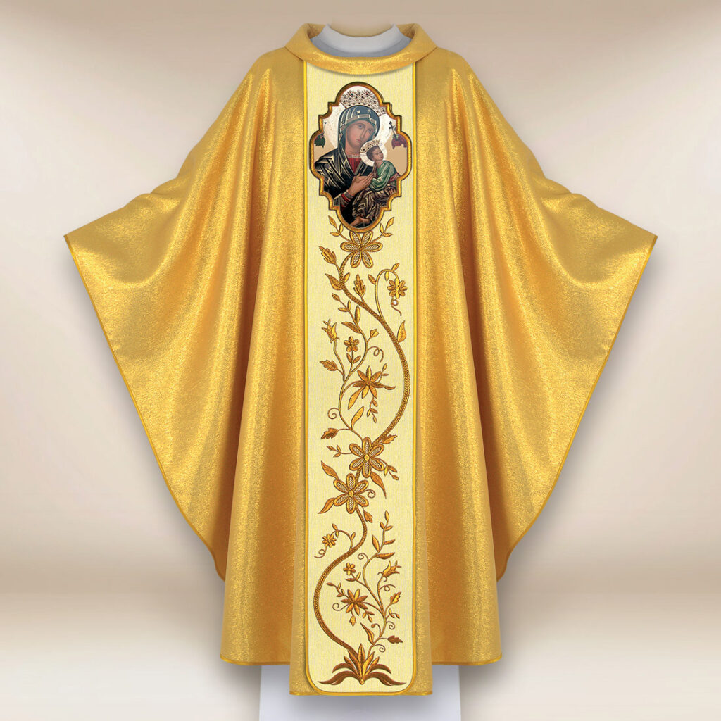 Ornat z wizerunkiem Matka Boża Nieustającej Pomocy 