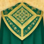 Kapa haftowana "Brillante-Verde"