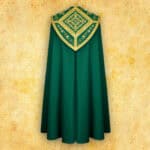 Kapa haftowana "Brillante-Verde"