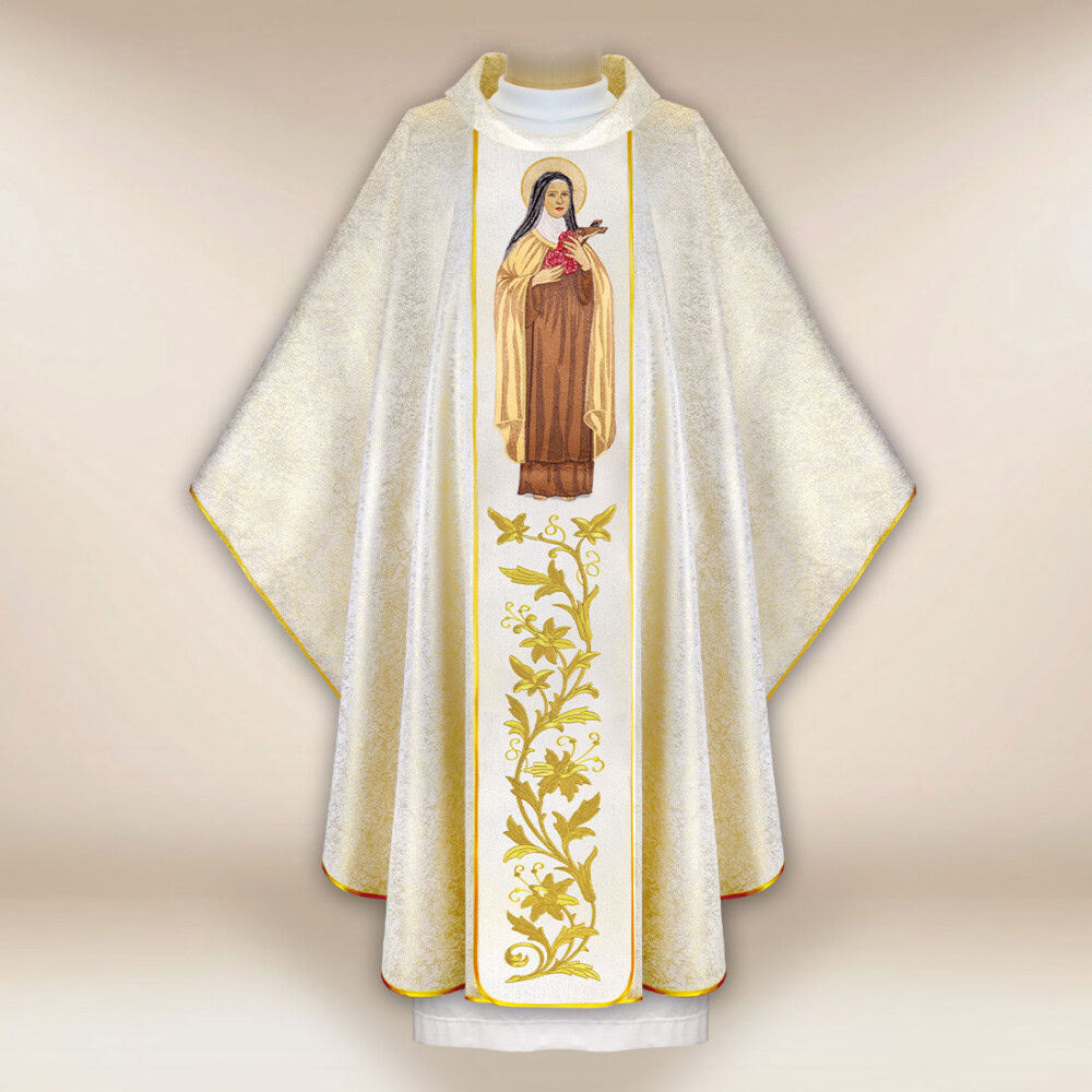 Ornat haftowany Św. Teresa