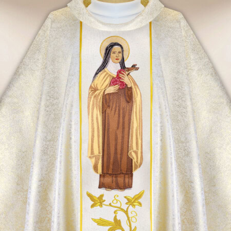 Ornat haftowany Św. Teresa