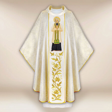 Ornat haftowany Św. Jan Maria Vianney