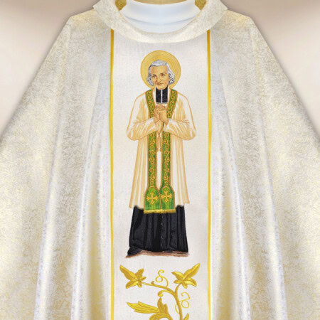 Ornat haftowany Św. Jan Maria Vianney