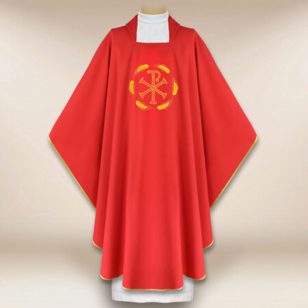 Ornat haftowany "PX w Kłosach"