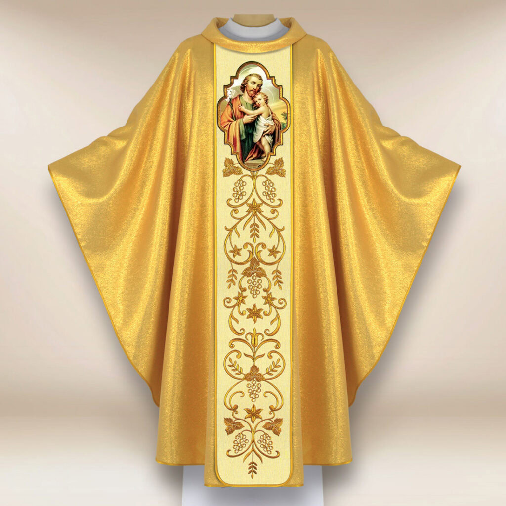 Ornat z wizerunkiem Św. Józef