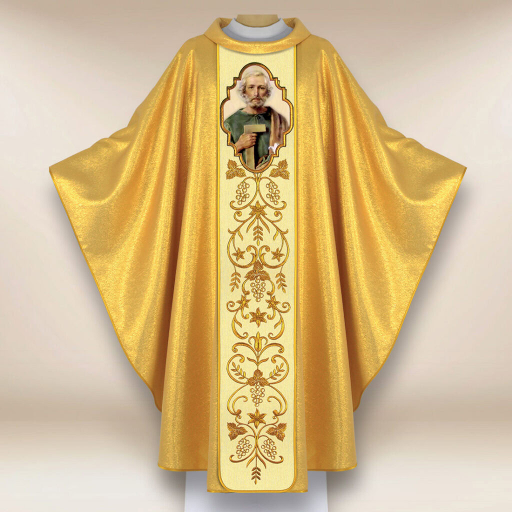 Ornat z wizerunkiem Św. Józef Robotnik