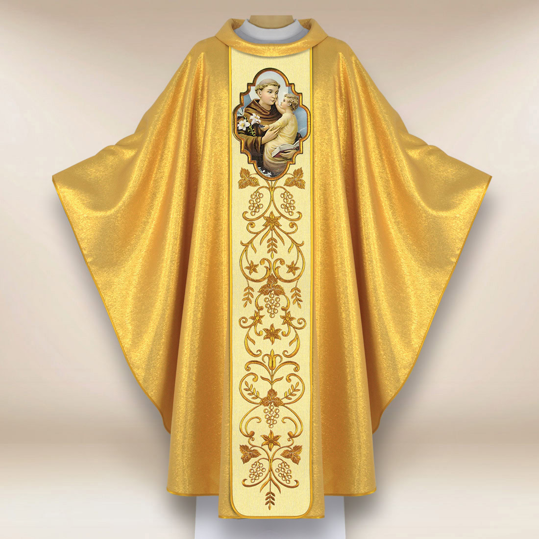 Ornat z wizerunkiem Św. Antoni