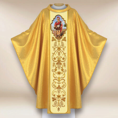 (product) Ornat haftowany z wizerunkiem fotograficznym „Św. Florian”