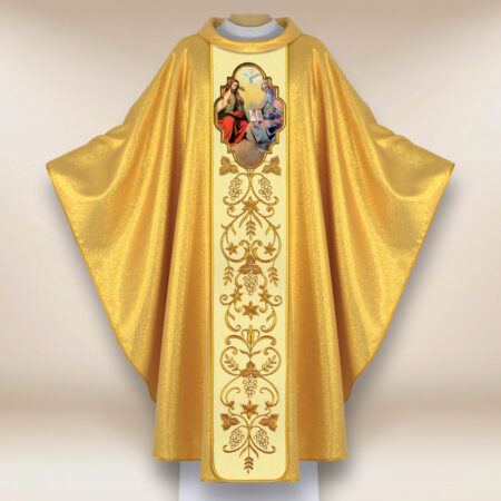 (product) Ornat haftowany z wizerunkiem fotograficznym „Trójca Święta”