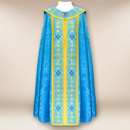 Kapa haftowana „Massimo–Blu”