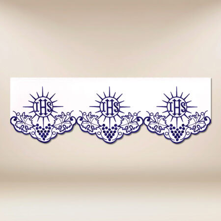 Koronka haftowana „Cristiano” fioletowa