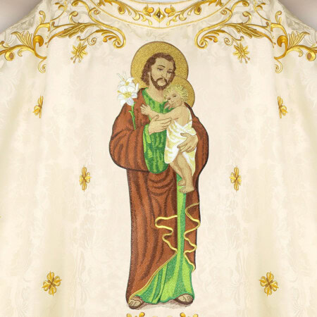 Ornat haftowany z wizerunkiem “Św. Józefa”