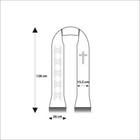 Kapa haftowana „Ostatnia Wieczerza”