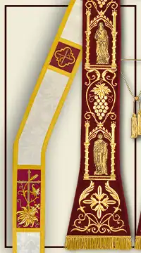 Haftowane szaty liturgiczne i ornaty Urbanowicz Haft Stuły Haftowane