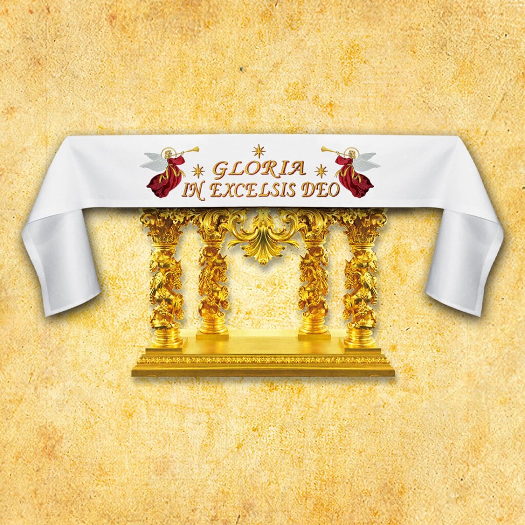 Obrus Z Haftem Czołowym