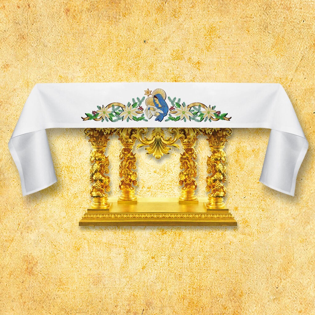 Obrus Z Haftem Czołowym