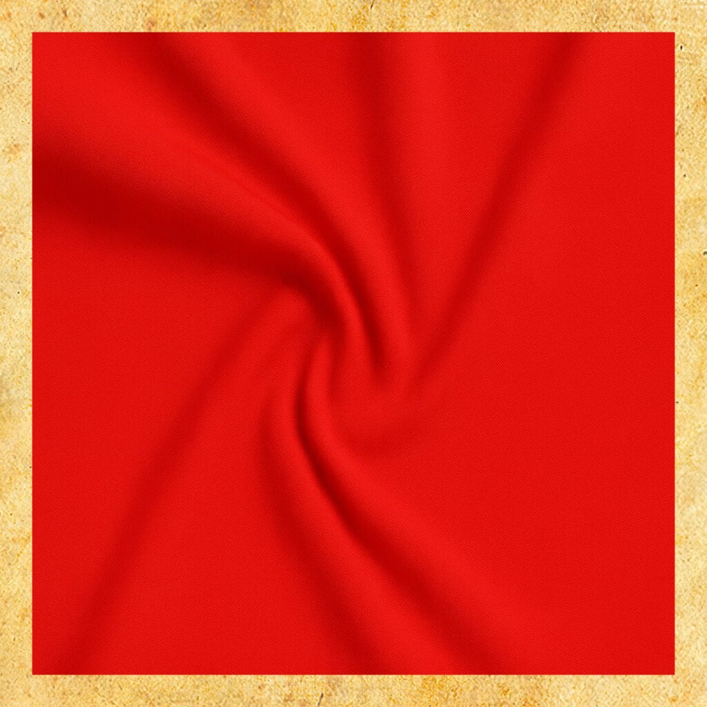 Tkanina elana – Czerwona