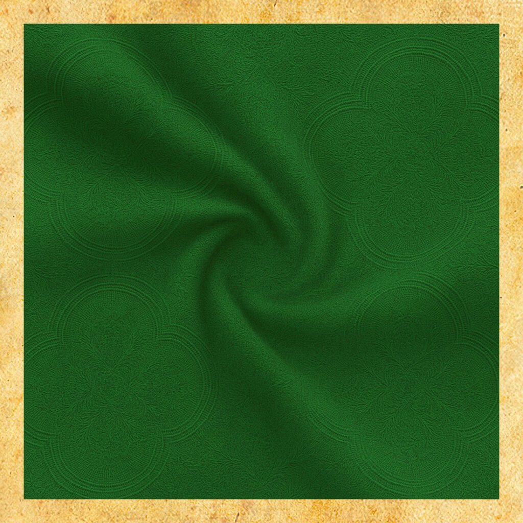 Tkanina żakard – Zielona