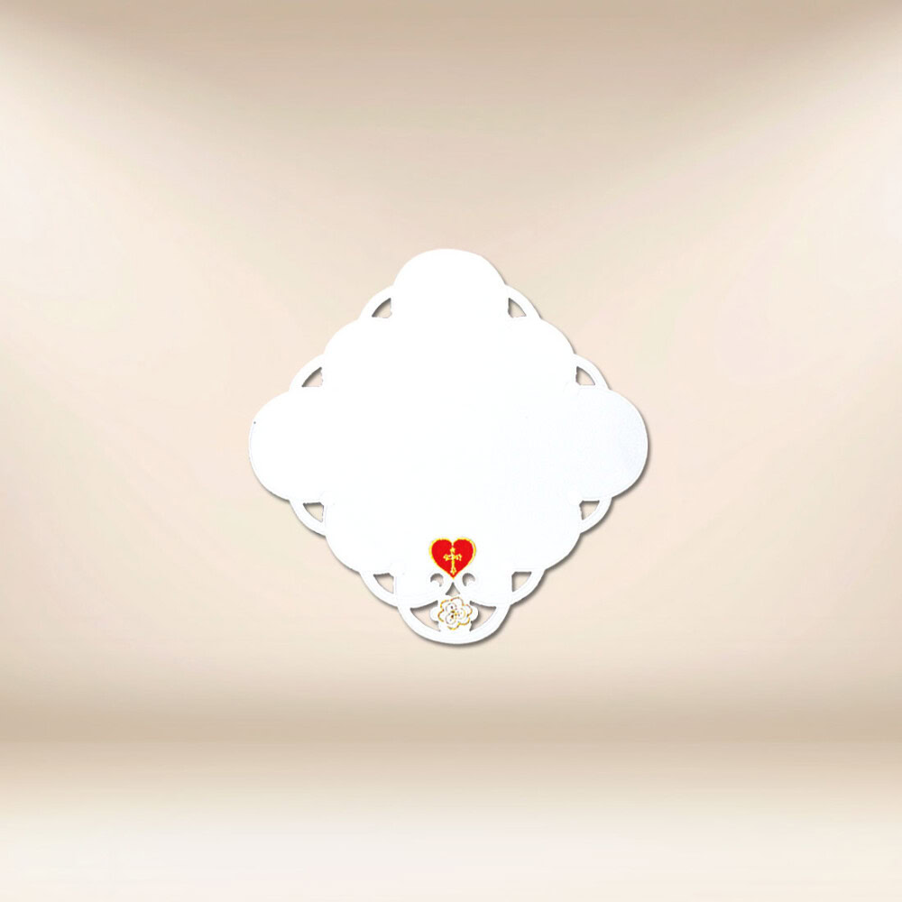 Obrus haftowany „Serce Jezusa” z  wizerunkiem (długość do 650cm)