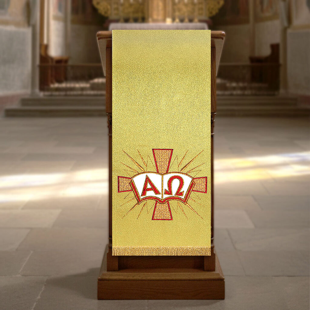 lektorium haftowane Alfa i Omega