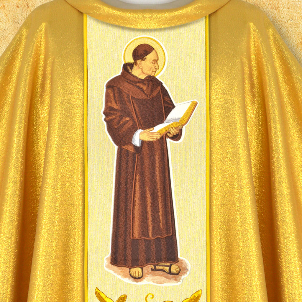 ornat z wizerunkiem Św. Rafała Kalinowskiego
