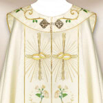 Kapa haftowana ślubna „Primavera”