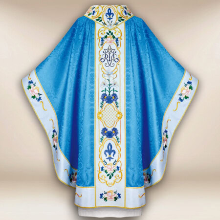 Ornat haftowany „Salve Regina”