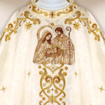 Ornat haftowany na Boże Narodzenie