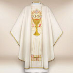 ornat haftowany Światło Eucharystii z symbolem IHS