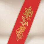 Stuła haftowana dla diakonów