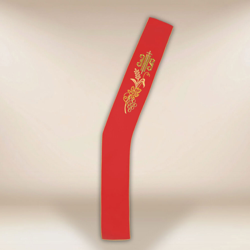 Stuła haftowana dla diakonów