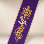 Stuła haftowana dla diakonów