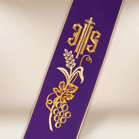 Stuła haftowana dla diakonów
