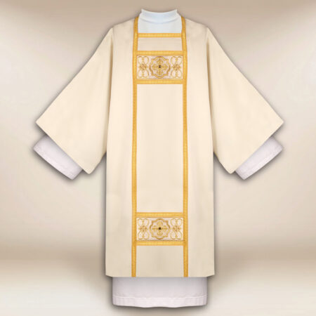 Dalmatyka haftowana „Renesans” ecru
