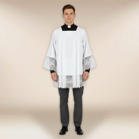 Komża z gipiurą IHS