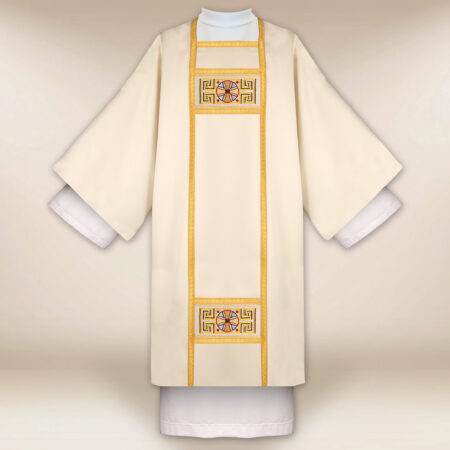 Dalmatyka haftowana „Paradiso” ecru