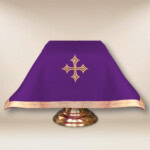 Welon na kielich liturgiczny fioletowy 45×45cm
