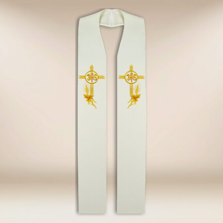 Stuła haftowana „IHS”