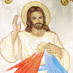 Ornat haftowany „Jezus Miłosierny”