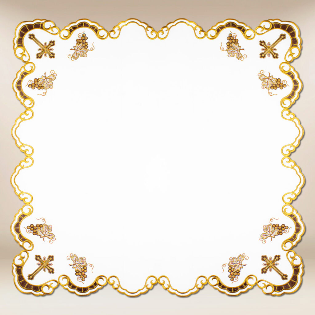 ob_29_1i2_26 Serwetka haftowana “Złote Winogrono” 95×95