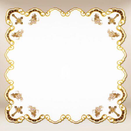 Serwetka haftowana „Złote Winogrono” 110x110